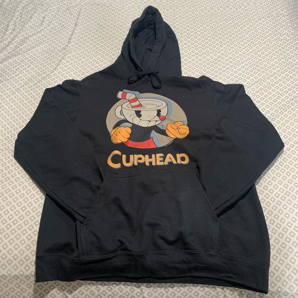 Cuphead Black Hoodie